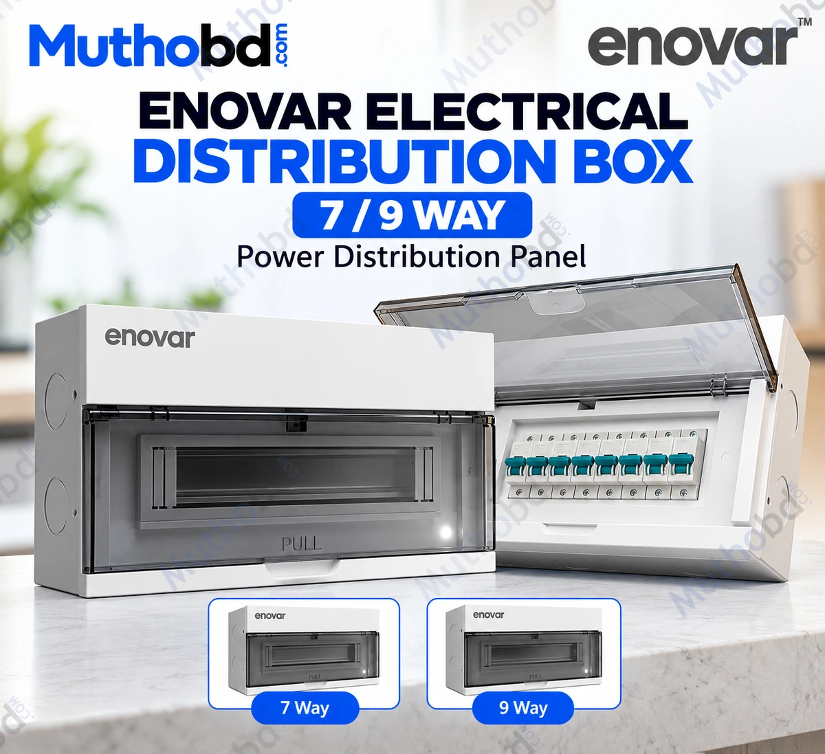 ENOVAR Electrical Distribution Box – Power Distribution Panel (7 /9)