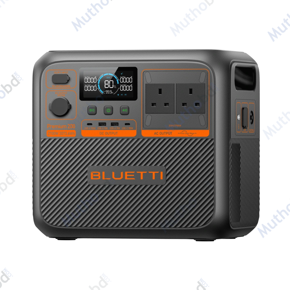 BLUETTI Premium 200 V2 2700W Portable Power Station 2073.6Wh detail 3