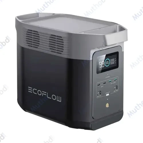 EcoFlow E2000 Portable Power Station (2048Wh LiFePO4 Battery, 2400W Output, 4600W Surge)