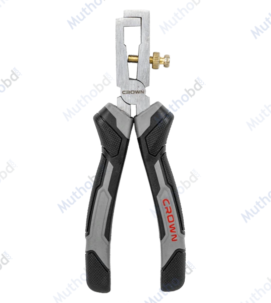 crown tools CROWN CPHEP-WSA06 6-Inch Professional Wire Stripper, 160mm CR-V Steel — image 2