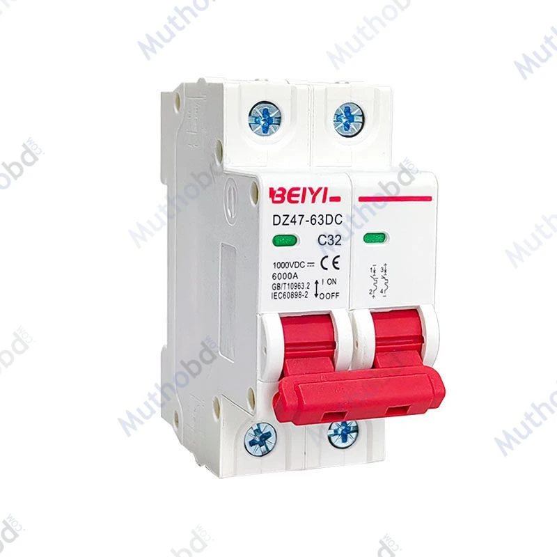 BEIYI DC Circuit Breaker 20A – Solar PV DC Miniature Circuit Breaker