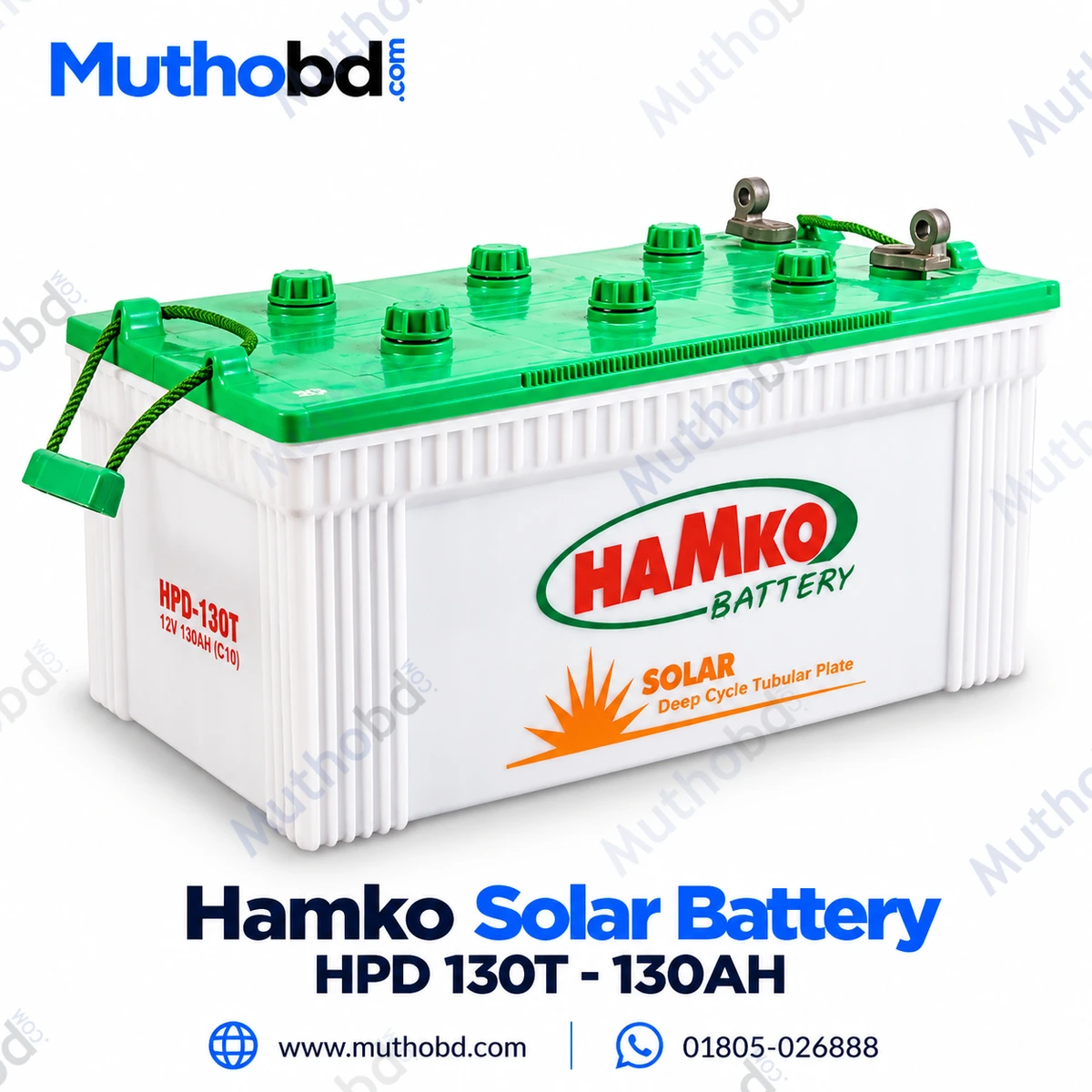 Hamko HPD 130T 12V 130Ah Solar Battery