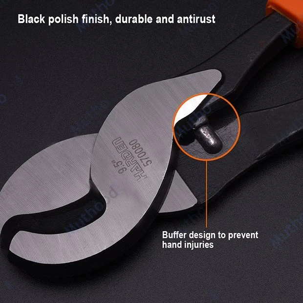 harden HARDEN 570080 9.5-Inch Heavy Duty Cable Cutter Plier – Multifunctional Manual Wire Cutting Tool — image 6
