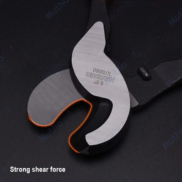 harden HARDEN 570080 9.5-Inch Heavy Duty Cable Cutter Plier – Multifunctional Manual Wire Cutting Tool — image 7