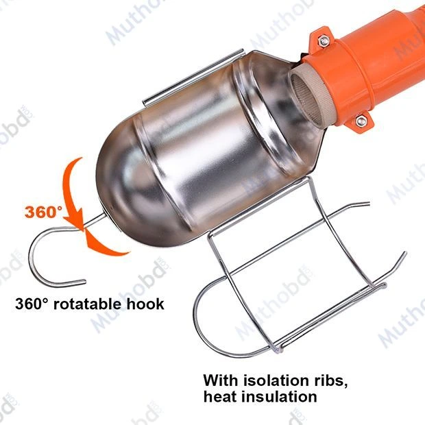 HARDEN 670700 100W Portable Working Lamp with Hook – Work Light for Workshop and Maintenance detail 4 HARDEN 670700 100W Portable Working Lamp with Hook – Work Light for Workshop and Maintenance detail 4