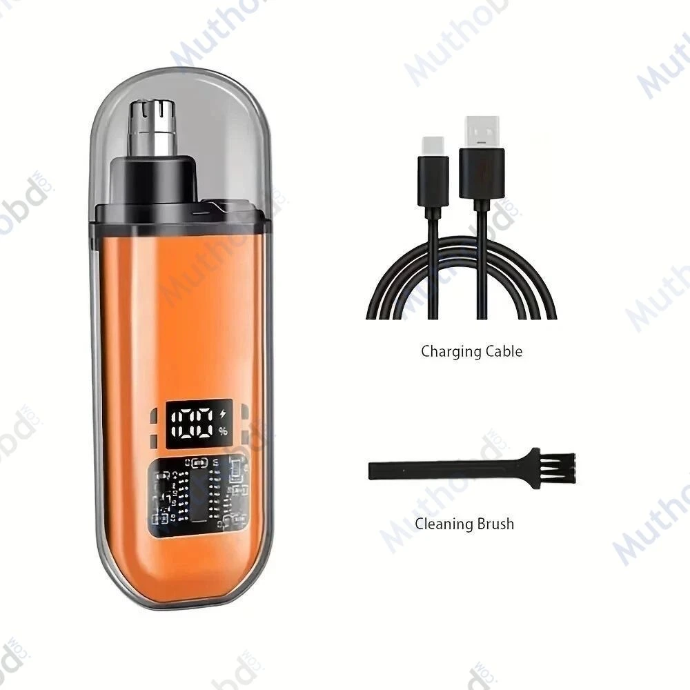 other Portable Electric Nose & Ear Hair Trimmer with Digital Display, Rechargeable — image 4
