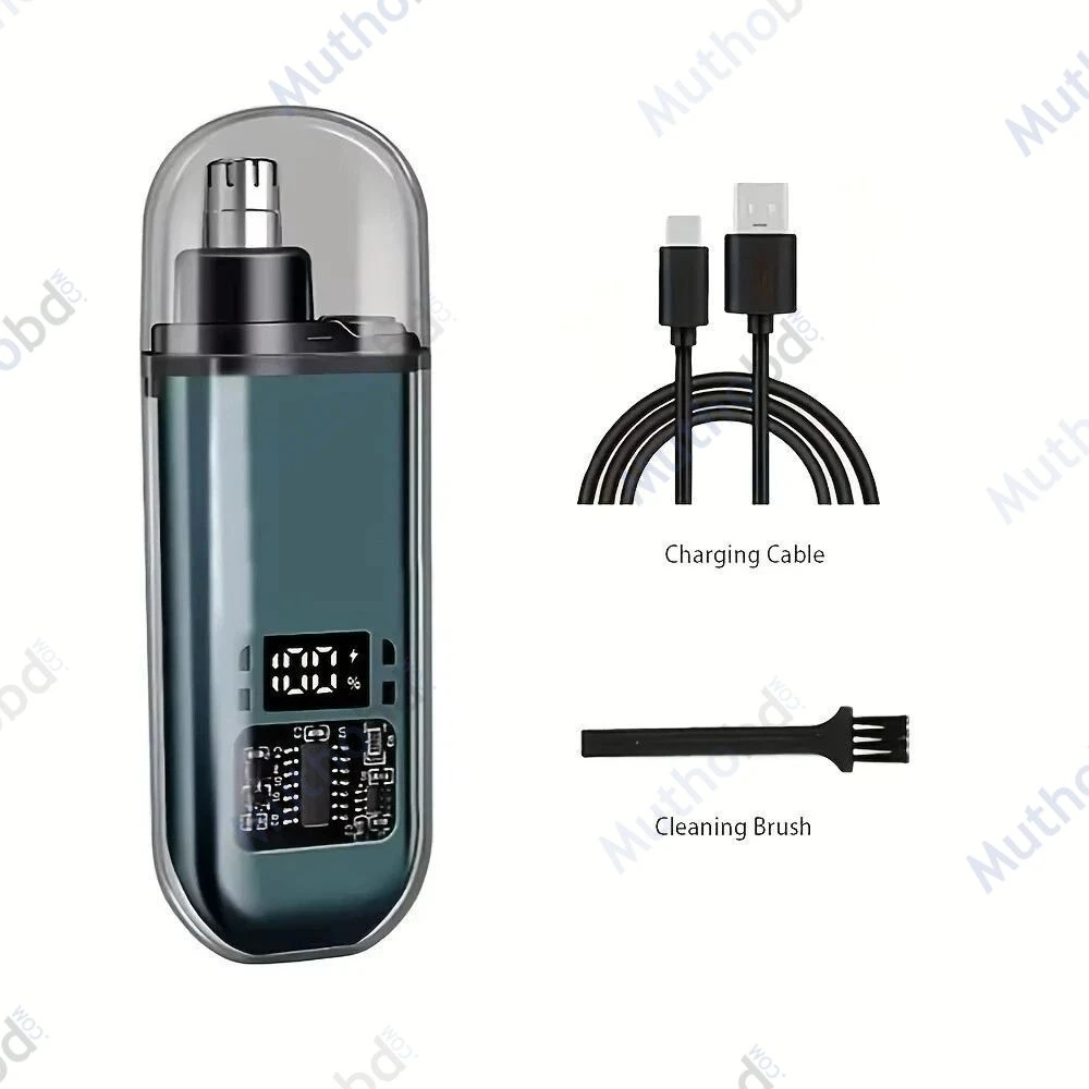 other Portable Electric Nose & Ear Hair Trimmer with Digital Display, Rechargeable — image 6