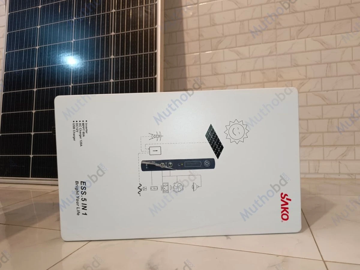 sako SAKO  ESS 5 in 1  1000W Portable Power Station (2009.6Wh LiFePO4 Battery, 1000W Pure Sine Wave Output) — image 2
