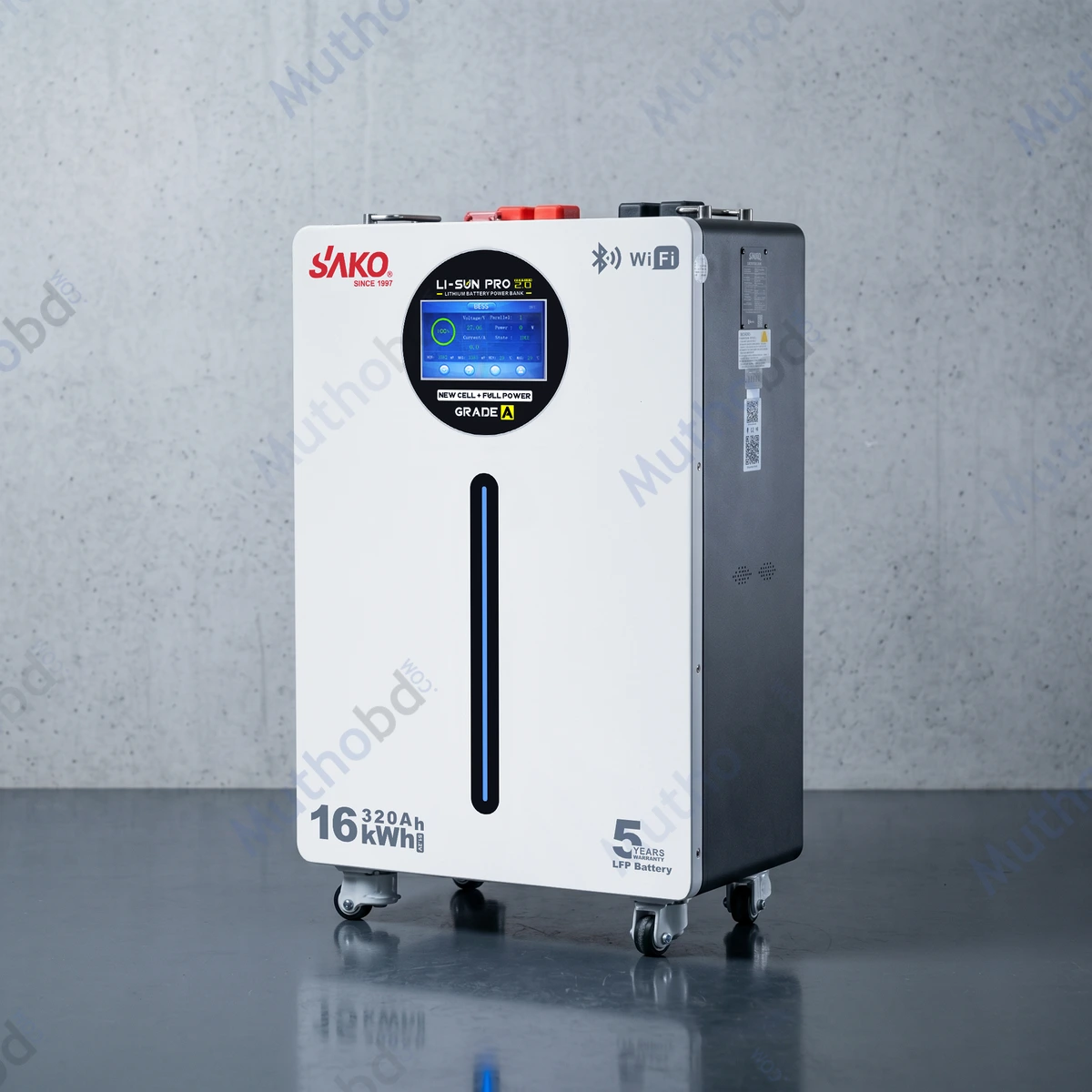 sako SAKO LFP 51.2V 327Ah 16kWh LiFePO₄ Lithium Battery for Hybrid Solar Systems — image 4