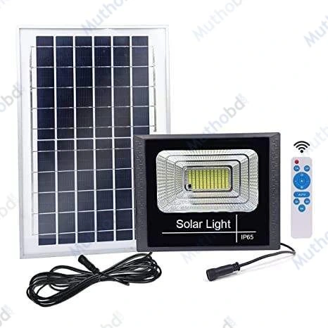 Solar LED Flood Light with Solar Panel IP67 Waterproof Aluminum Outdoor Garden Spotlight