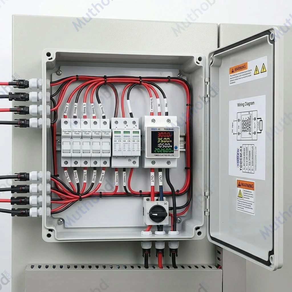 tomzn TOMZN TOVPD3-100VAYA 100A 3 Phase Auto Phase Selector with Voltage Protection & Monitoring — image 3