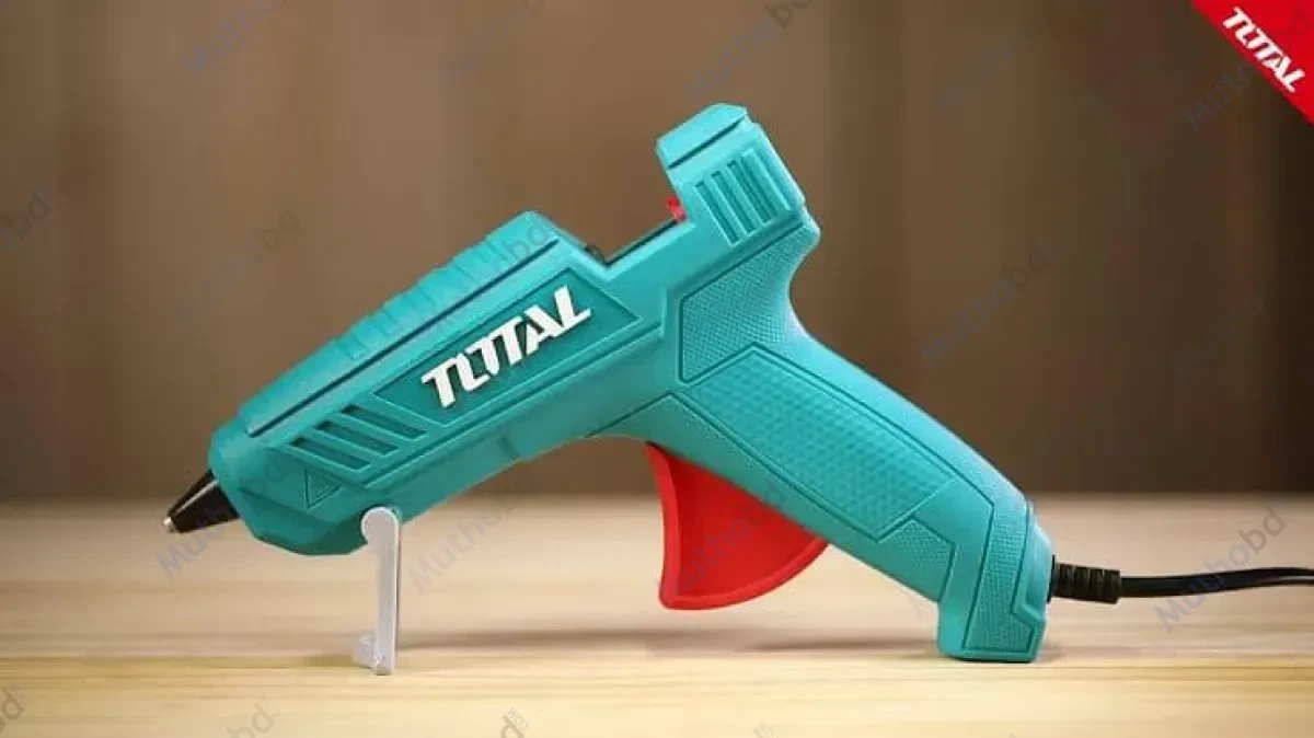 TOTAL TT101116 Glue Gun 20W (Max 100W) – 11.2mm Hot Melt Glue Gun with 2 Free Glue Sticks detail 3 TOTAL TT101116 Glue Gun 20W (Max 100W) – 11.2mm Hot Melt Glue Gun with 2 Free Glue Sticks detail 3