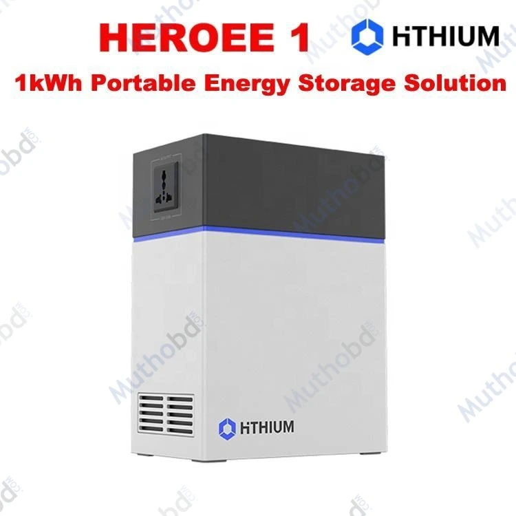 Hithium HeroEE 1 1kWh Portable Power Station (1004.8Wh LiFePO4 Battery, 200W Output)